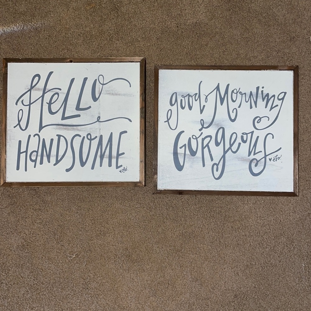 Decor signs